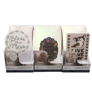 Fragrance Oil Diffuser Plug‎ in Live Love & Bless this Mess & Dont Forget